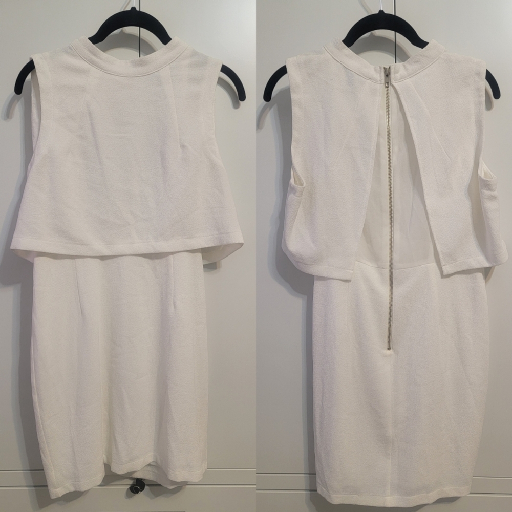 NWT Forver 21 White Layered Dress